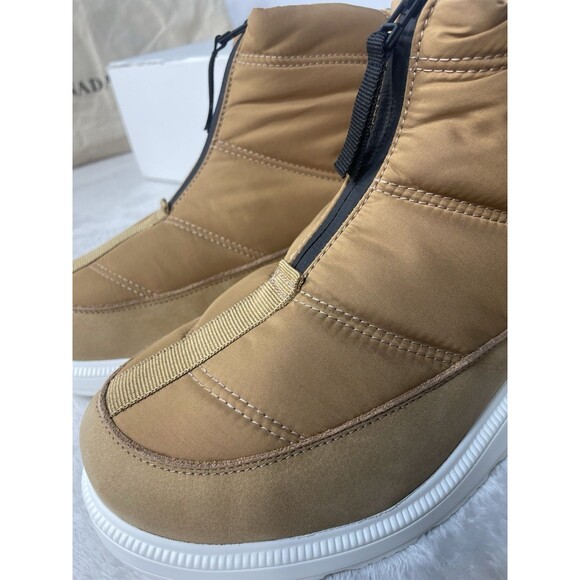 Canada Goose White Label Cypress Puffer Boots New W/ Box Sandal Wood White Sz 9 - Picture 6 of 16